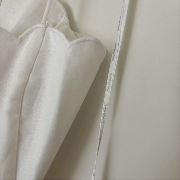 NWOT Zimmermann Jude Scallop Midi Dress - Picture 8 of 13